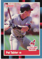 1988 Donruss Baseball Cards    219     Pat Tabler